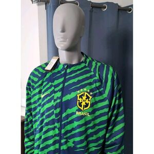 Nike Brazil Brasil Academy Pro Anthem Jacket FIFA  World Cup 2022 Soccer Futbol